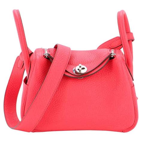 hermes mini lindy pink|hermes lindy 30 dimension.